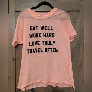 WILDFOX tee. Size S